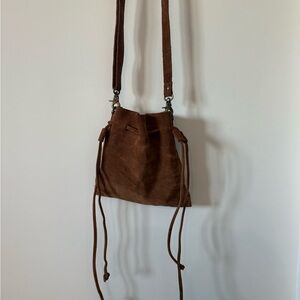 Free people suede Billie crossbody purse